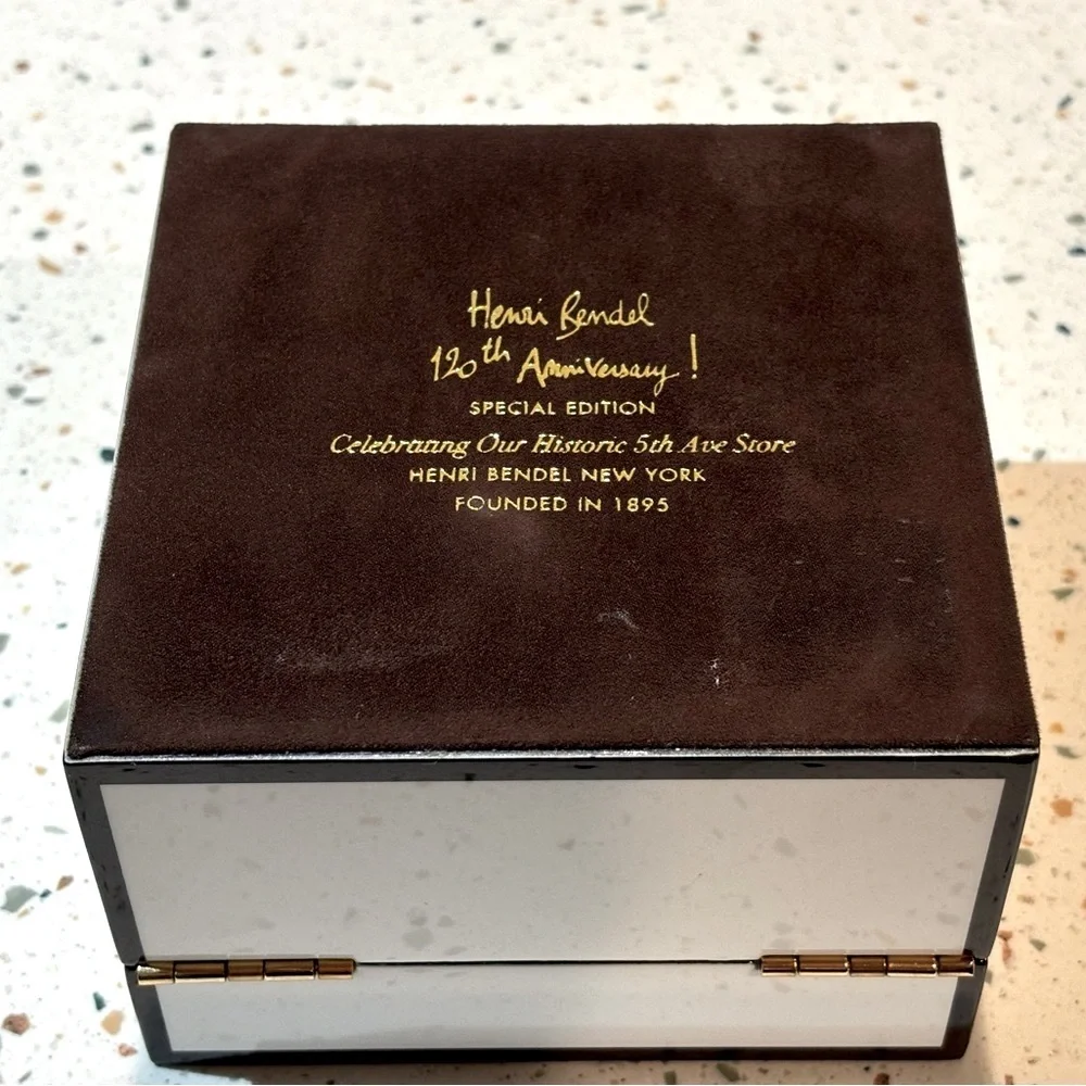 Henri Bendel NY‎ 120th Anniversary Special Edition Locking Dresser Jewelry Box